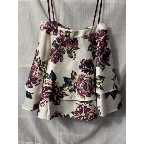 City Studio Dresses & Skirts - FUN FLORAL SKIRT BY CITY STUDIO SIZE 7